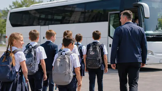 Аренда автобуса для школьной экскурсии